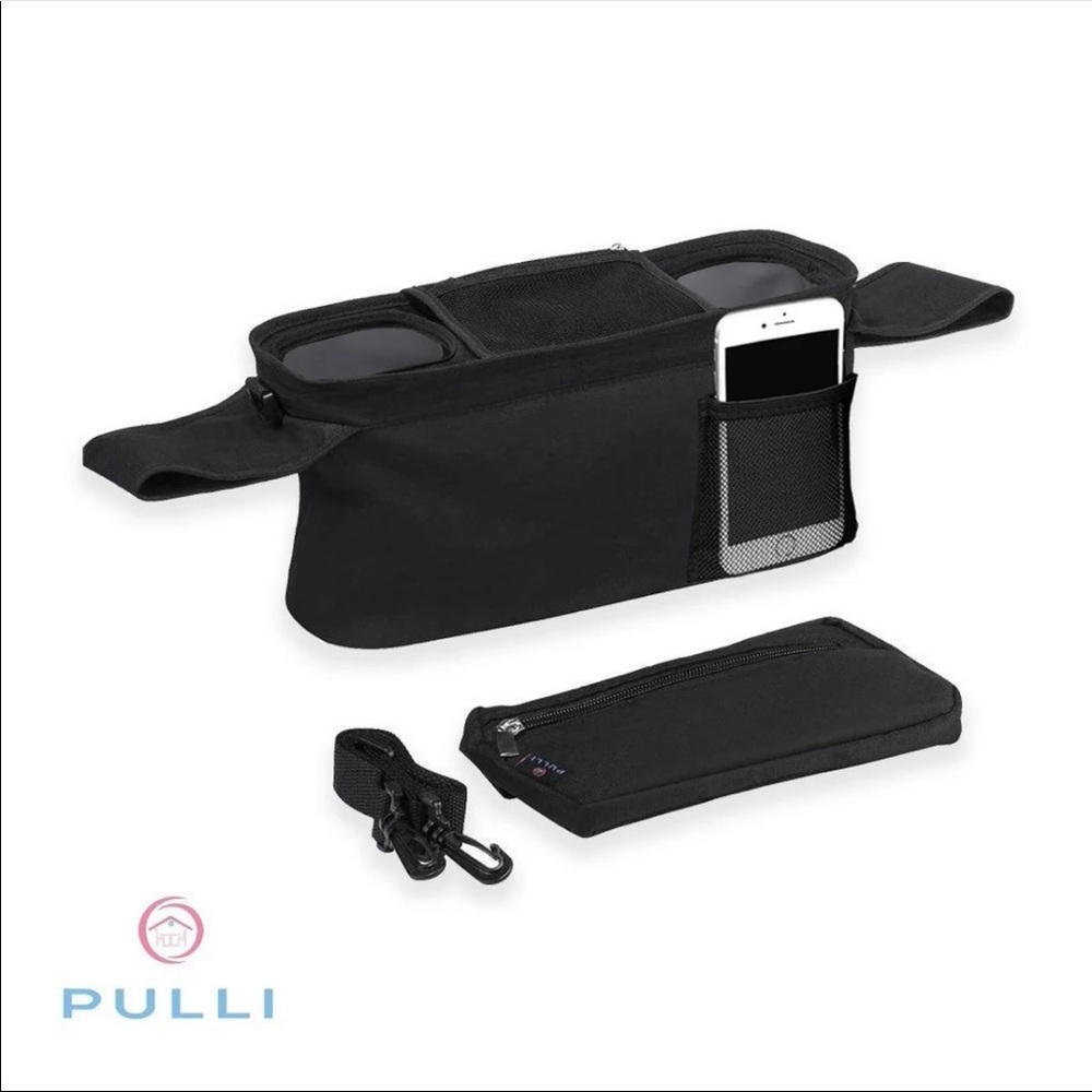 Walker Handlebar Cup/ Phone Holder Organizer Bag